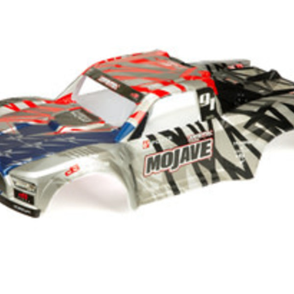 arrma MOJAVE 6S BLX Finished Body (Sliver/Red)