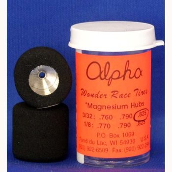 ALPHA 3/32 X .825 FULL HUB WONDER MEDIUM