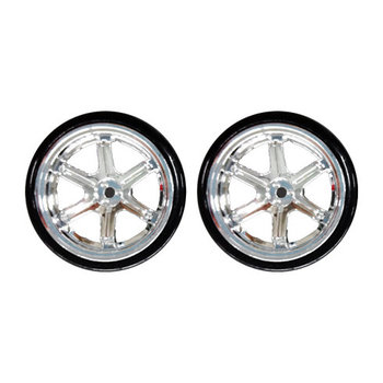redcat 6 spoke chrome drift wheels