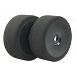 BSR Racing C8025B 25 Black Mounted Foam Tires / Wheels (4) 1/8 Buggy