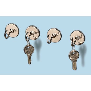 Magnetic Hook Set, 4 Pc.
