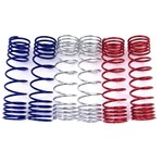 HOT RACING Hot Racing Rear Progressive Rally Spec Springs (3 Pairs) for Slash, Stampede, Rustler