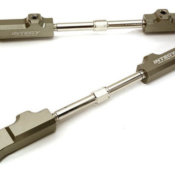 Integy Billet Machined Rear Upper Suspension Linkages for Arrma 1/8 Kraton 6S BLX C28733GREY