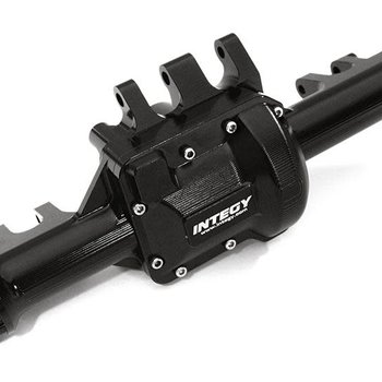 Integy Billet Machined Rear Axle Housing for Traxxas TRX-4 Scale & Trail Crawler C28002BLACK