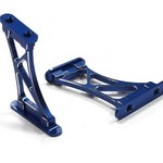 Integy Realistic Alloy Rear Wing Mount (36mm) for 1/10 Size Drift & Touring Car