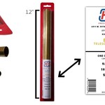 K&S Brass Telescoping Tubing 9/16-5/8