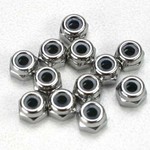 Traxxas 5158 2.5 MM NYLON LOCKING NUTS (12) REVO