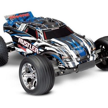 Traxxas Rustler: 1/10 Scale Stadium Truck with TQ 2.4 GHz radio system