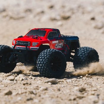 arrma 1/10 Granite Mega 4x4 Brushed 4WD MT Red/Black