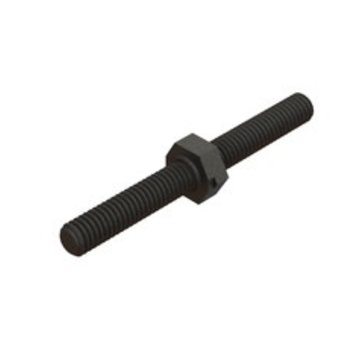 arrma Steel Turnbuckle M4x40mm (Black)