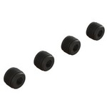 arrma Hub Nut (Red) (4)