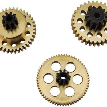 HOT RACING XMX24MG Metal Servo Gear X-Maxx