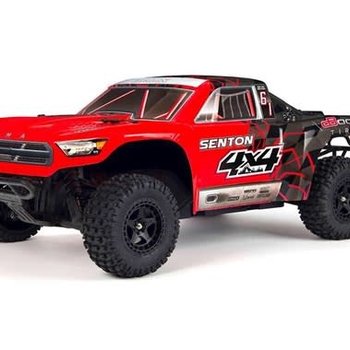 arrma 1/10 Senton Mega 4x4 Brushed 4WD SC Red/Black