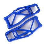 Traxxas Suspension arms, lower, blue (left and right, front or rear) (2) (for use with #8995 WideMaxx suspension kit)