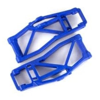 Traxxas Suspension arms, lower, blue (left and right, front or rear) (2) (for use with #8995 WideMaxx suspension kit)
