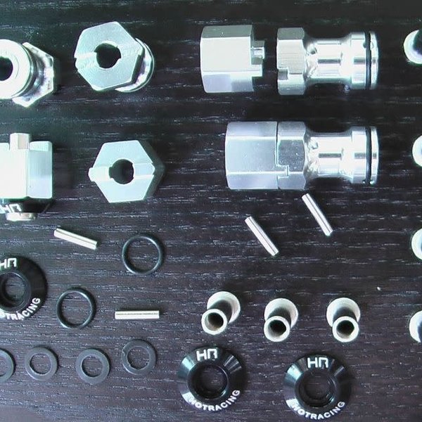 HRA WK10W01 Aluminum Wide Hex Hub Kit 30 to 50mm