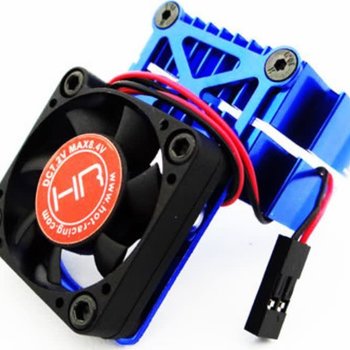 HOT RACING MH550TE06 BLUE MULTI MOUNT FAN HEAT SINK 36MM MOTORS