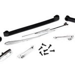 Traxxas Door handles, left, right & rear tailgate/ windshield wipers, left & right/ retainers (2)/ 1.6x5 BCS (self-tapping) (7) (fits #8130 body)