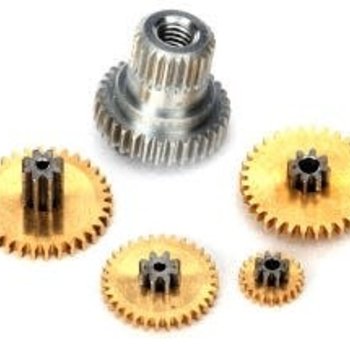 Traxxas Gear set, metal (for 2065X waterproof sub-micro servo)