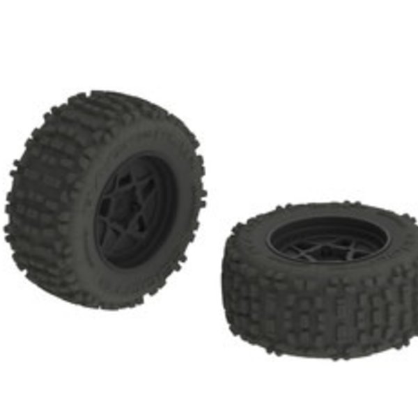 arrma AR510092 dBoots Backflip MT 6S Tire Wheel Set