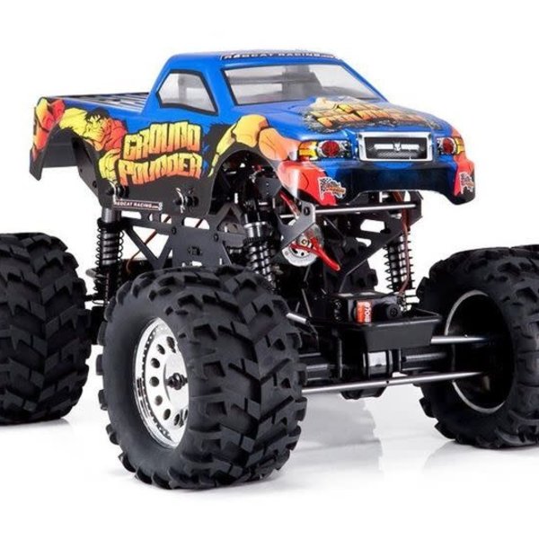 redcat Ground Pounder 1/10 Scale Electric Monster Truck (3-Channel 2.4GHz Remote Control)