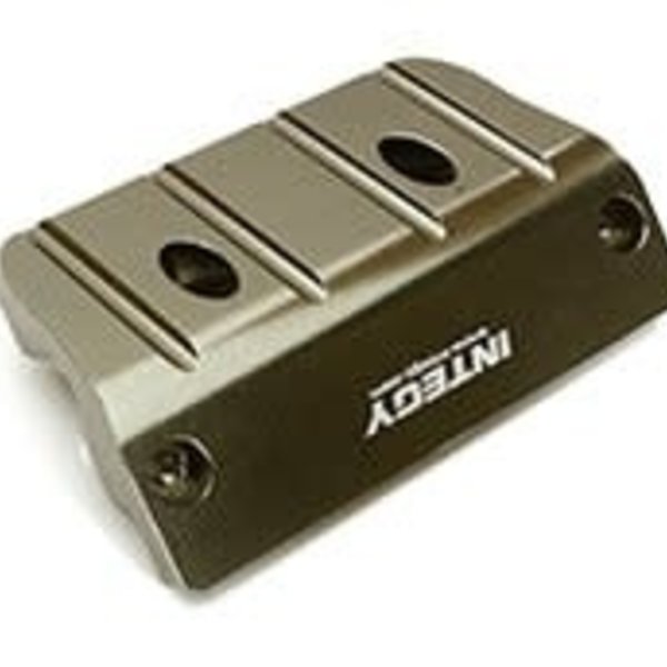 Integy Billet Machined Front Skid Plate for Arrma 1/8 Outcast 6S BLX (AR320363) C28978GREY