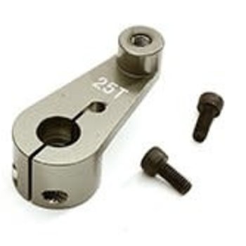 Integy Billet Machined 25T Servo Arm for Arrma 1/8 Kraton 6S BLX C28808GREY
