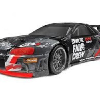 HPI E10 Drift Fail Crew Nissan Skyline R34 GT-R Assembled