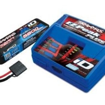 Traxxas 2992 Battery/charger completer pack (includes #2970 iD charger (1), #2843X 5800mAh 7.4V 2-cell 25C LiPo battery (1))   grd ship inc