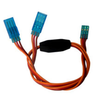 HD JR 12 INCH Y-HARNESS