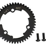 HOT RACING HOT RACING STEEL SPUR GEAR 46T 1 MOD FOR TRAXXAS E-REVO 2/X-MAXX/XO-1