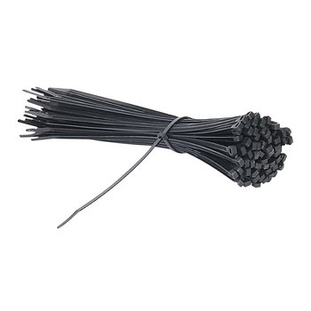 11 In. Black Cable Ties 100 Pk.