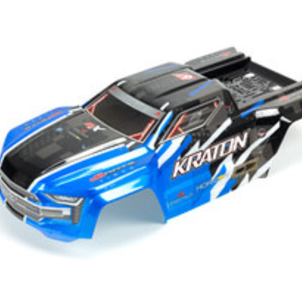 arrma Kraton 6S BLX Painted Decaled Trimmed Body (BLUE)