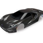 Traxxas Body, Ford GT, black (painted, decals applied) (tail lights, exhaust tips, & mounting hardware (part #8314) sold separately)