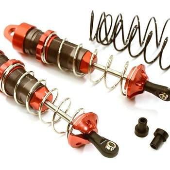 Integy Machined 105mm Rear Big Bore Shocks for Traxxas 1/10 Stampede, Rustler & Slash