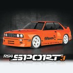 HPI 114343 RS4 Sport 3 RTR w/BMW M3 E30 Body