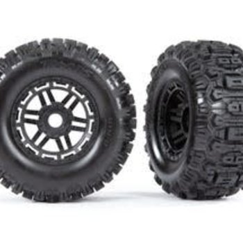 Traxxas T&W BLACK WHL/SLEDGEHAMMER 17MM