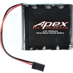 APEX Apex RC Products 4.8v 2000Mah NiMh Flat Receiver Battery