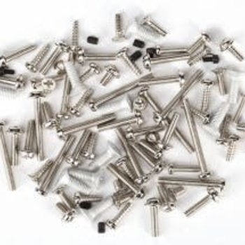 Traxxas Screw set, machine (Blue Eagle series)(Includes 4mm countersunk aluminum screws)
