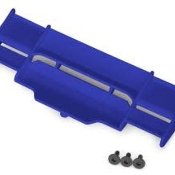 Traxxas Wing, Rustler 4X4/ 3x8 FCS (3) (BLUE)