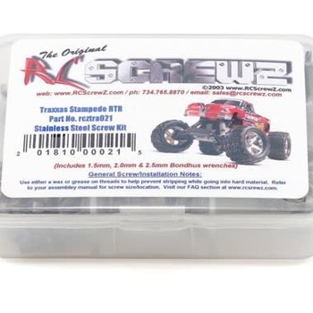 Traxxas Stampede, New Version, Screw Set