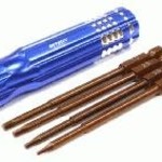 Integy QuickPit 4pcs Set, Hex Tip Set (1.5 2.0 2.5 3.0)