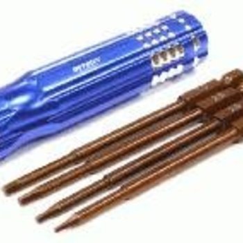 Integy QuickPit 4pcs Set, Hex Tip Set (1.5 2.0 2.5 3.0)