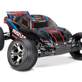 Traxxas Rustler VXL: 1/10 Scale Stadium Truck with TQi Traxxas Link Enabled 2.4GHz Radio System & Traxxas Stability Management (TSM)