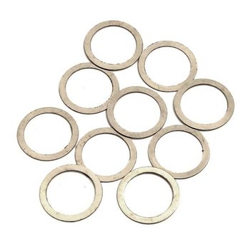 Integy Metal Washer 10x13x0.3mm (10) for 10mm Axle & Bevel Gear Shimming