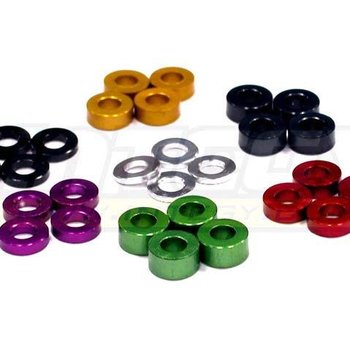 Integy Assorted Thickness (1mm to 4mm) Shim Washer M4 Size