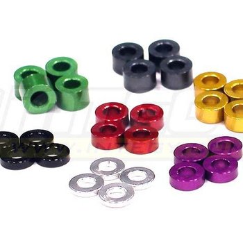 Integy Assorted Thickness (1mm to 4mm) Shim Washer M3 Size