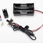 Traxxas BATTERY HOLDER, 4-CELL/ON-OFF SWITCH