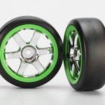 Traxxas 7375 TIRES/WHLS ASSM VOLK TE37