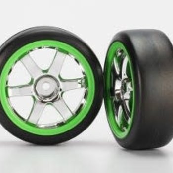 Traxxas 7375 TIRES/WHLS ASSM VOLK TE37